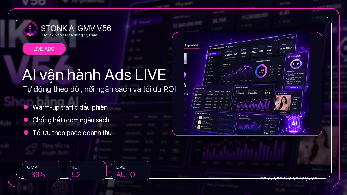 AI vận hành Ads LIVE